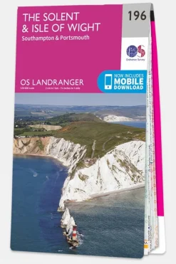 Landranger Map 196 The Solent and Isle of Wight