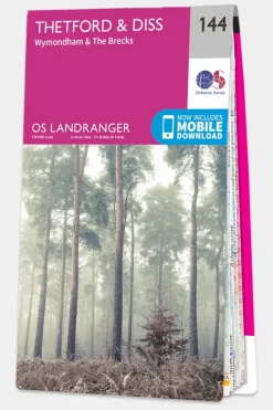 Landranger Map 144 Thetford and Diss