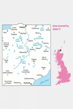 Landranger Map 11 Thurso and Dunbeath