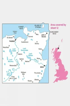 Landranger Map 12 Thurso and Wick