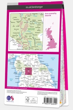Landranger Map 98 Wensleydale and Upper Wharfedale