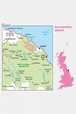 Landranger Map 94 Whitby and Esk Dale