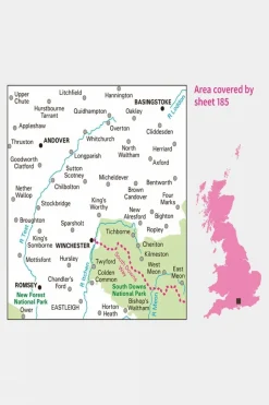 Landranger Map 185 Winchester and Basingstoke