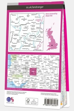 Landranger Map 150 Worcester and The Malverns
