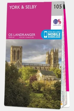 Landranger Map 105 York and Selby