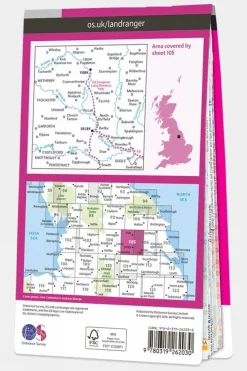 Landranger Map 105 York and Selby