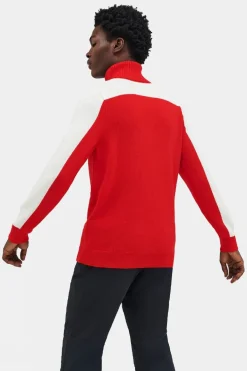 Men 3D Ski Turtle Neck Sweater