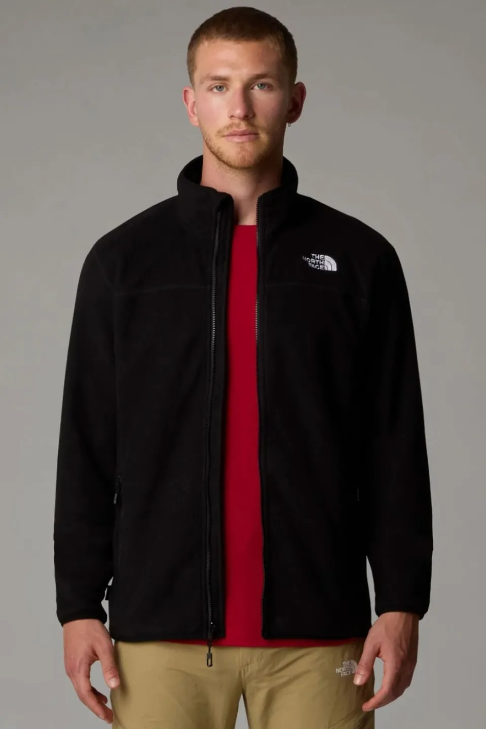 Mens 100 Glacier Full Zip Fleece Jacket