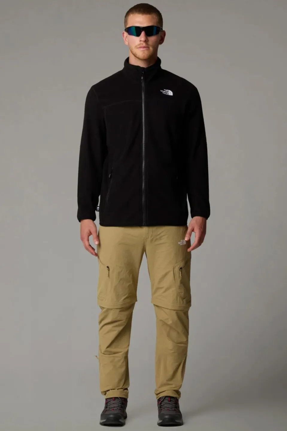 Mens 100 Glacier Full Zip Fleece Jacket