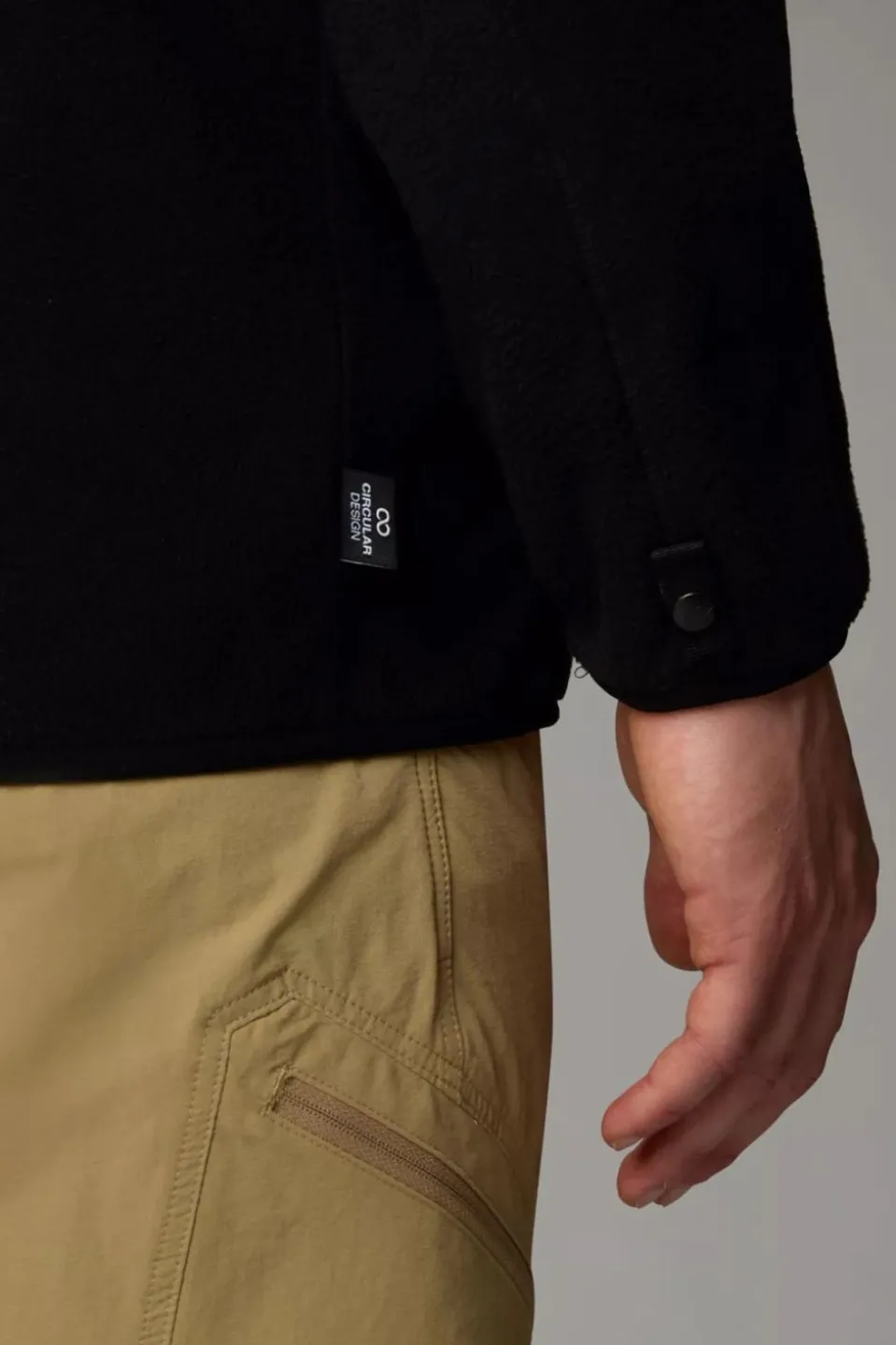 Mens 100 Glacier Full Zip Fleece Jacket