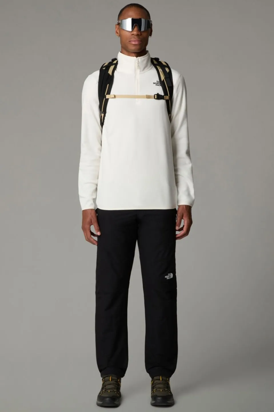 Mens 100 Glacier Quarter Zip Fleece