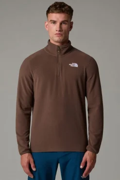 Mens 100 Glacier Quarter Zip Fleece