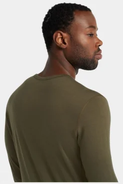 Mens 200 Oasis Long Sleeve Crewe Top