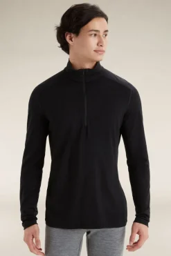 Mens 200 Oasis Long Sleeve Half Zip Thermal Top