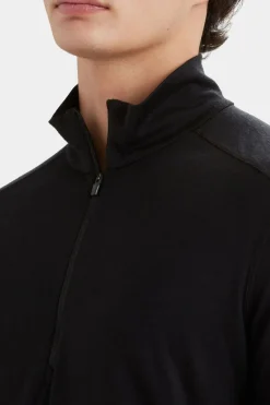 Mens 200 Oasis Long Sleeve Half Zip Thermal Top