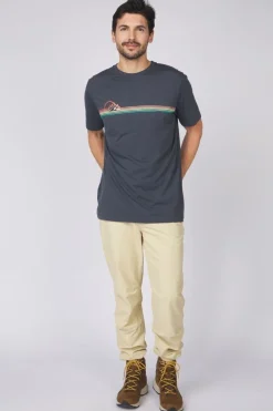 Mens Adventure Stripes T-Shirt