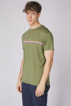 Mens Adventure Stripes T-Shirt