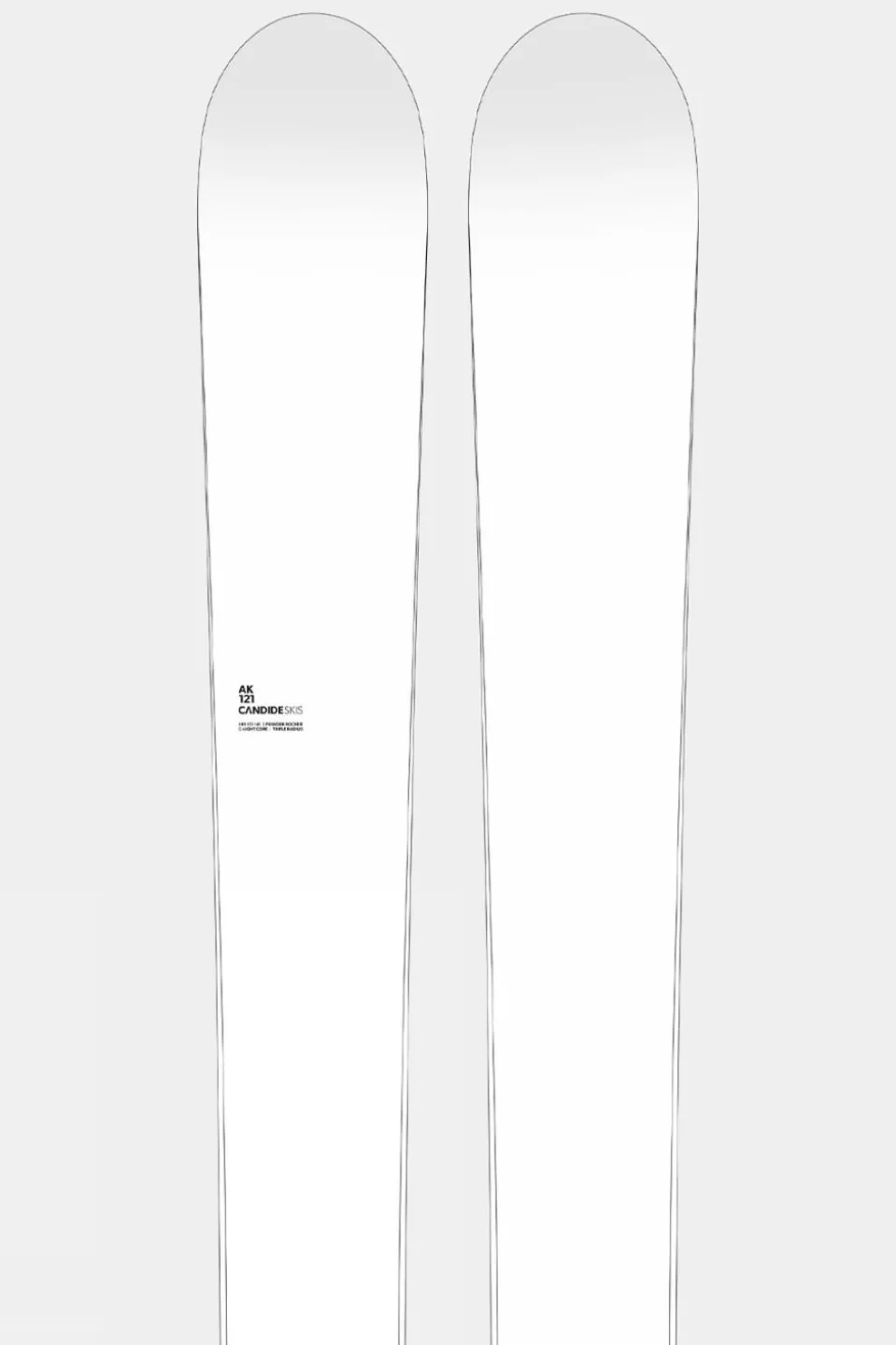 Mens AK 121 Skis (Skis Only)