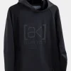 Mens [ak] Helium Grid Hooded Pullover Fleece