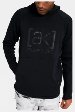 Mens [ak] Helium Grid Hooded Pullover Fleece