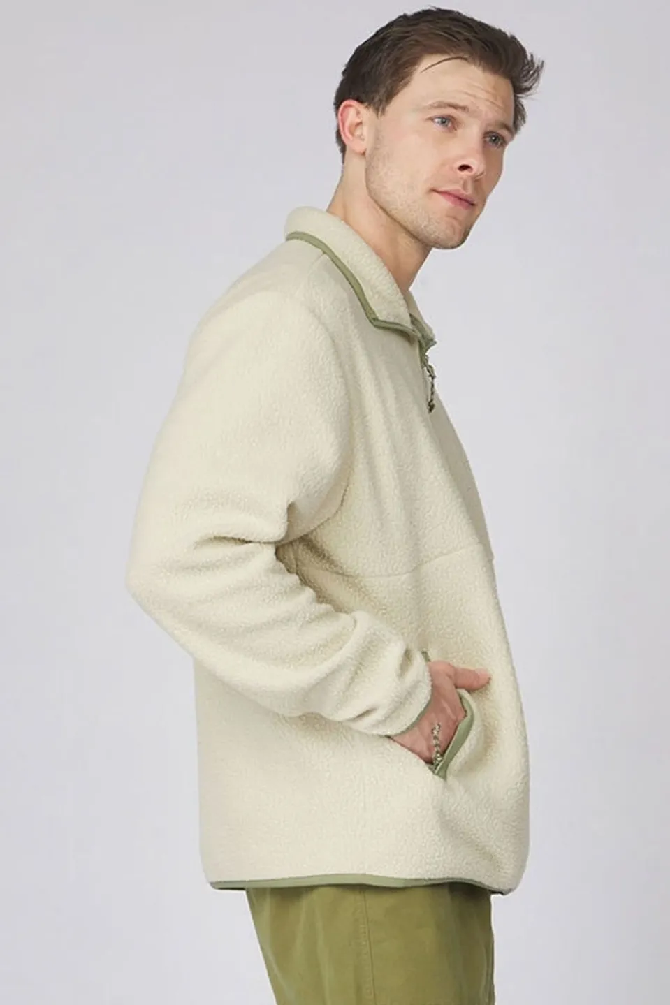 Mens Andes Half Zip Fleece