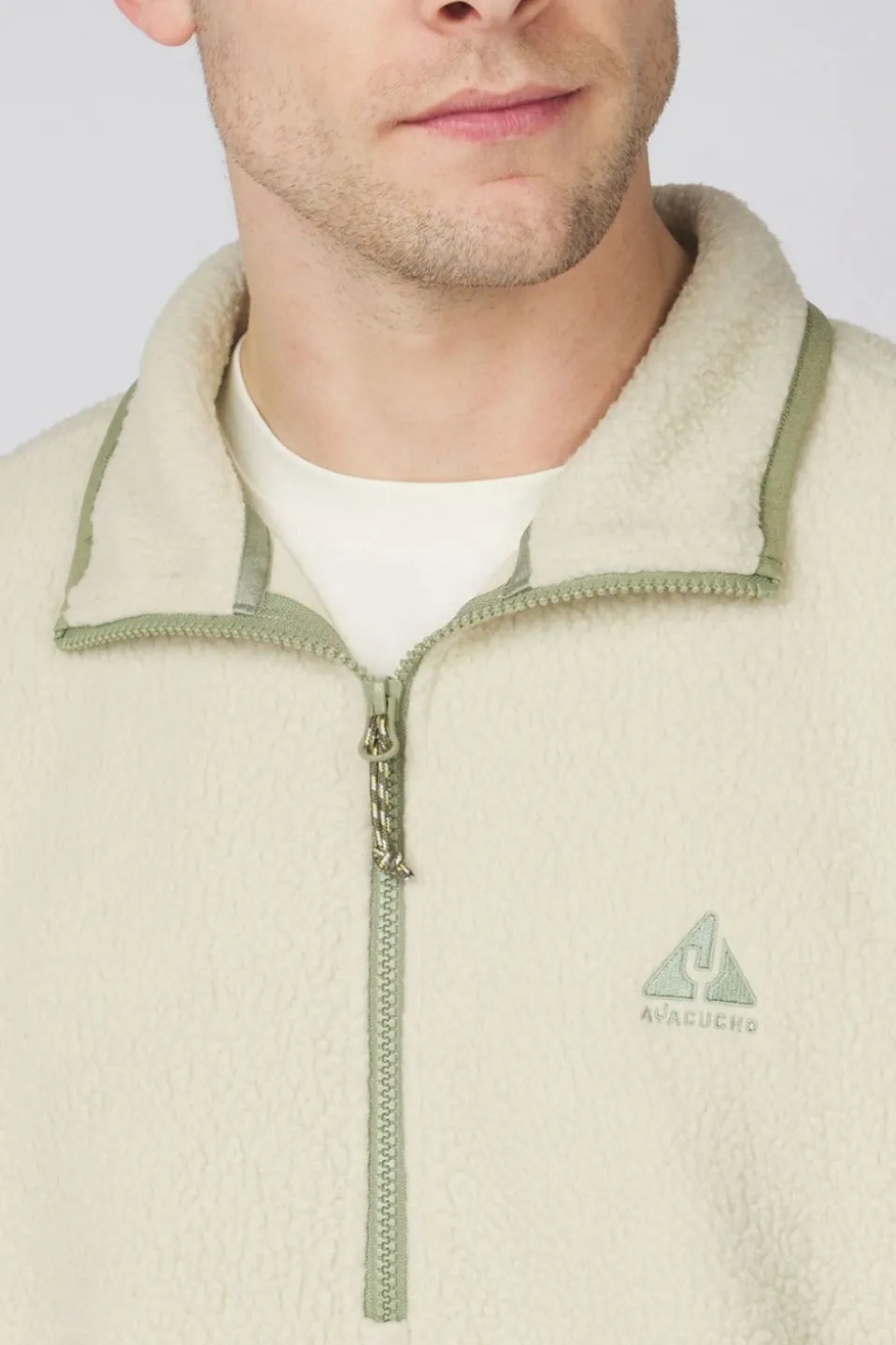 Mens Andes Half Zip Fleece