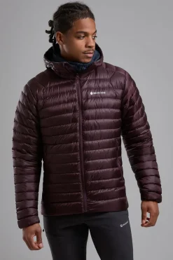 Mens Anti-Freeze Hooded Down Jacket