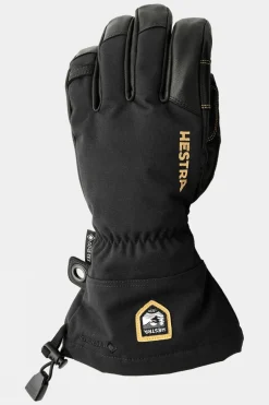 Mens Army Leather GTX Ski Gloves