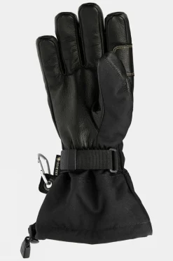 Mens Army Leather GTX Ski Gloves