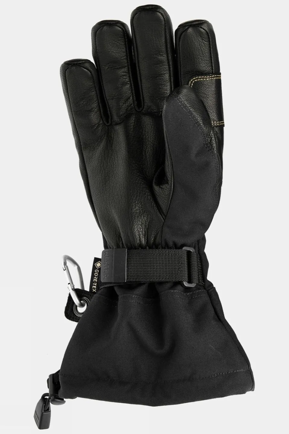 Mens Army Leather GTX Ski Gloves
