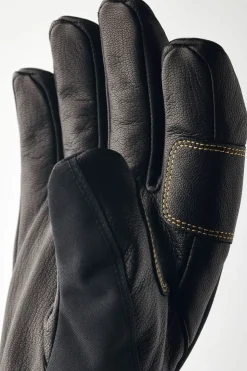 Mens Army Leather GTX Ski Gloves