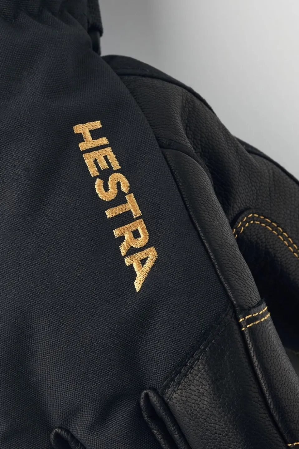 Mens Army Leather GTX Ski Gloves