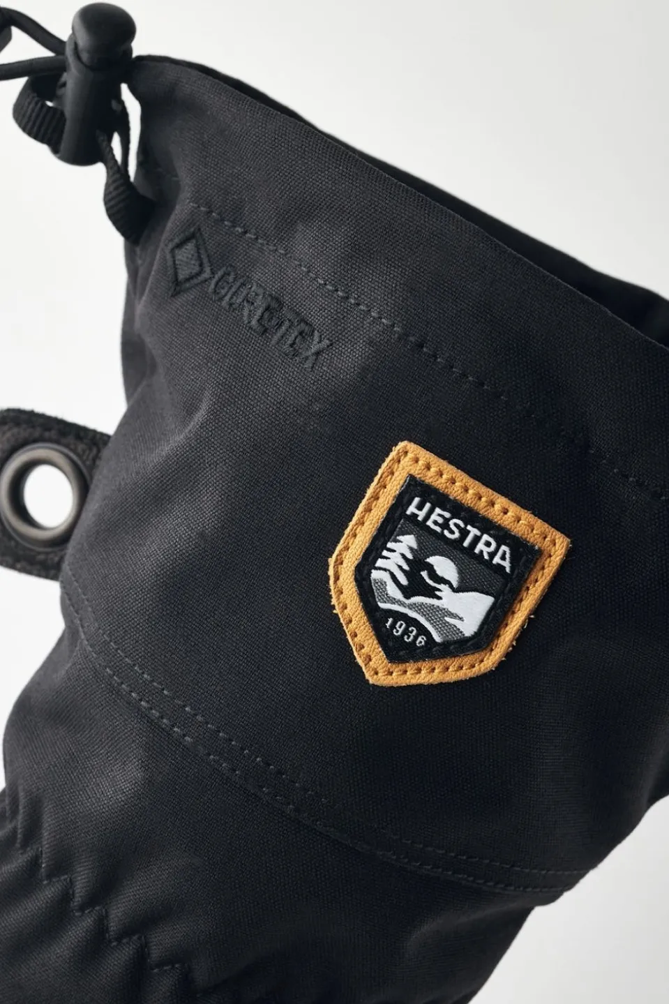 Mens Army Leather GTX Ski Gloves