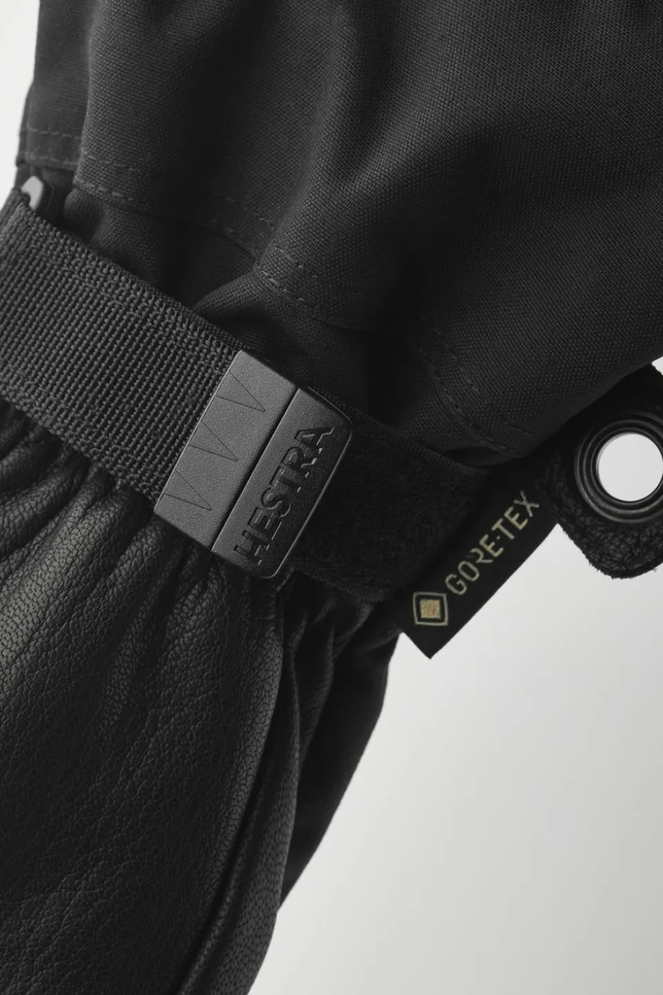 Mens Army Leather GTX Ski Gloves