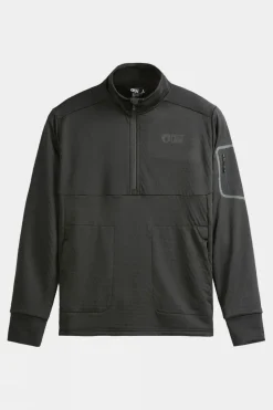 Mens Bake Grid Quarter Zip Fleece