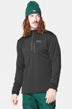 Mens Bake Grid Quarter Zip Fleece