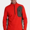 Mens Bandit Half Zip Fleece
