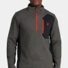 Mens Bandit Half Zip Fleece