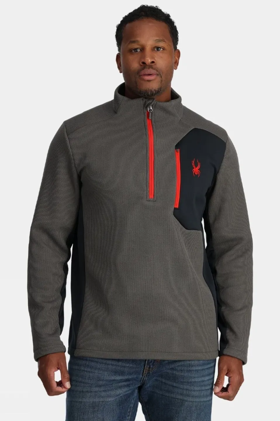 Mens Bandit Half Zip Fleece