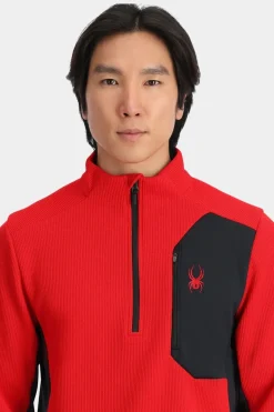 Mens Bandit Half Zip Fleece