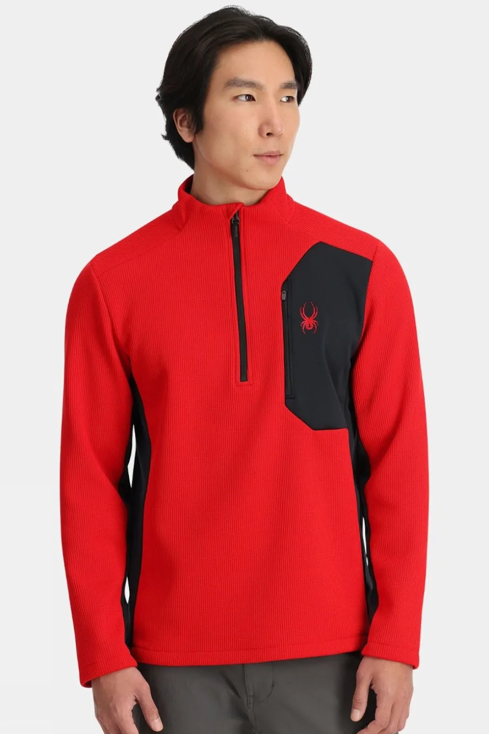 Mens Bandit Half Zip Fleece