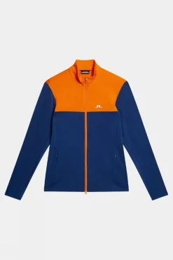 Mens Banks Mid Layer Half Zip Fleece