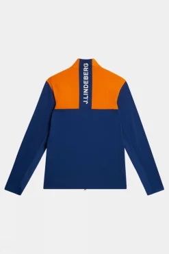 Mens Banks Mid Layer Half Zip Fleece