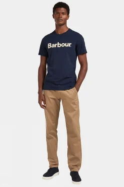 Mens Barbour Logo Tee