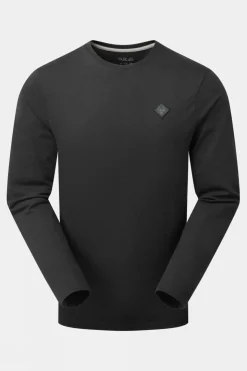 Mens Basecamp Logo Badge Long Sleeve T-Shirt