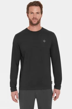 Mens Basecamp Logo Badge Long Sleeve T-Shirt