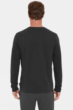 Mens Basecamp Logo Badge Long Sleeve T-Shirt