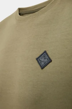 Mens Basecamp Logo Badge Long Sleeve T-Shirt