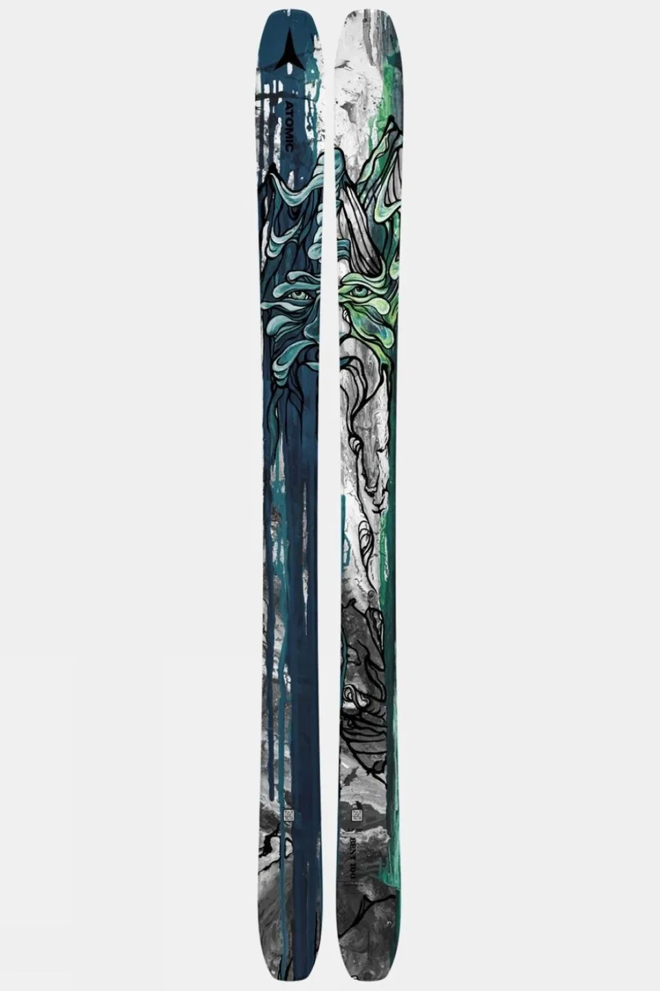 Mens Bent 100 Skis (Skis Only)