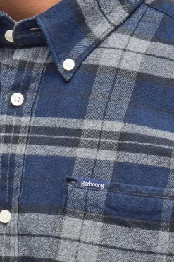 Mens Betsom Tailored Checked Shirt